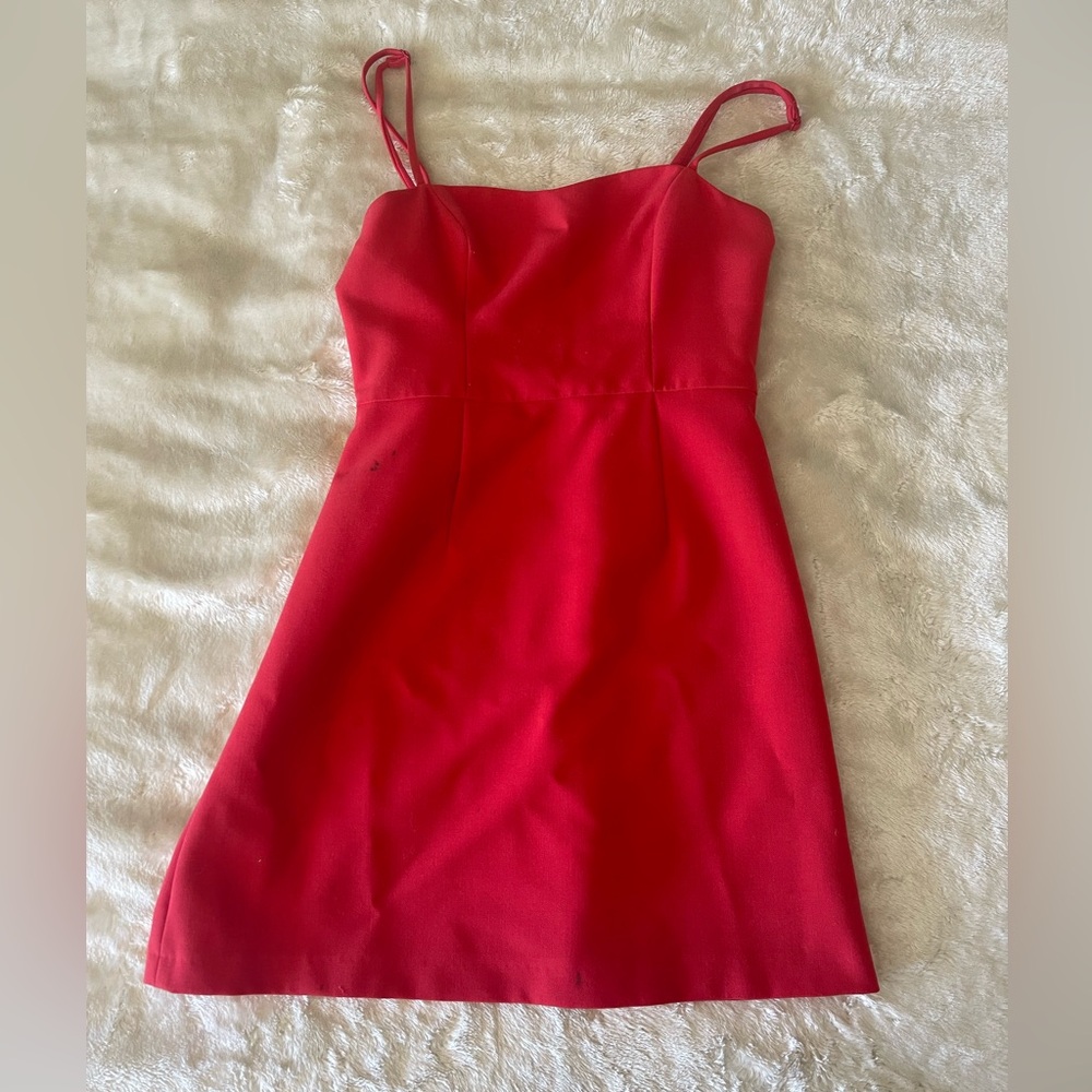 French Connection Whisper light sweetheart dress